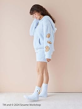 【SESAME STREET】クッキーモンスターパーカ&ショートパンツセット Amazon.co.jp: ジェラートピケ キッズアンドベイビー セサミ